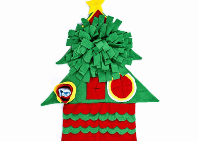 Merry Christmas Pets Puzzle Toys Snuffle Mat