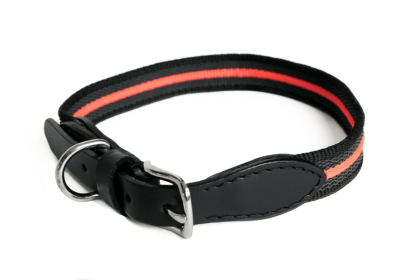 Alvalley Reflective Anti-Slip Dog Collar with Buckle (size: 16In X 34In)