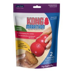 KONG Marathon Dog Chew (Option: Flavor - Chicken, size: large)