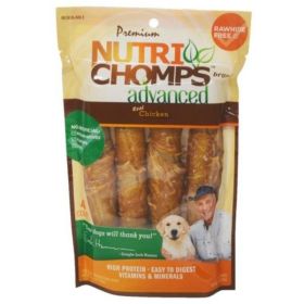 Nutri Chomps Advanced Twists Dog Treat (Option: Chicken Flavor)