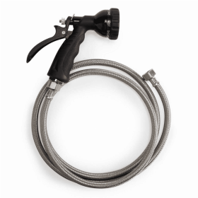 ME 6in1 Spray Hose (Color: Black, size: 60In)