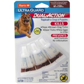 Hartz UltraGuard Dual Action Topical Flea and Tick Prevention (Option: Large Dog)