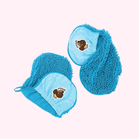 Blue Bath Towel (Option: "Spoiled" Blue Bath Towel)