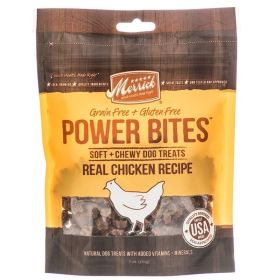Merrick Power Bites Soft & Chewy Dog Treats Recipe (Option: Real Chicken)