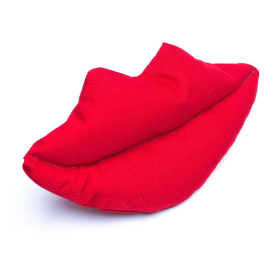Big Red Lips Dog Toy (size: large)