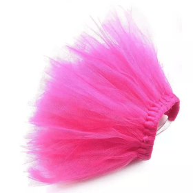 Hot Pink Dog Tutu Skirt (size: XXL)