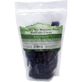 Papa Bow Wow Buffalo Dog Treats (Option: Liver)