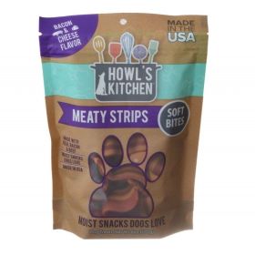 Howl's Kitchen Meaty Strips Soft Bites (Option: Flavor - Bacon & Cheese)