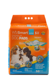 WizSmart All Day Dry Dog Pads - Super (Option: Single, size: 50 Count)